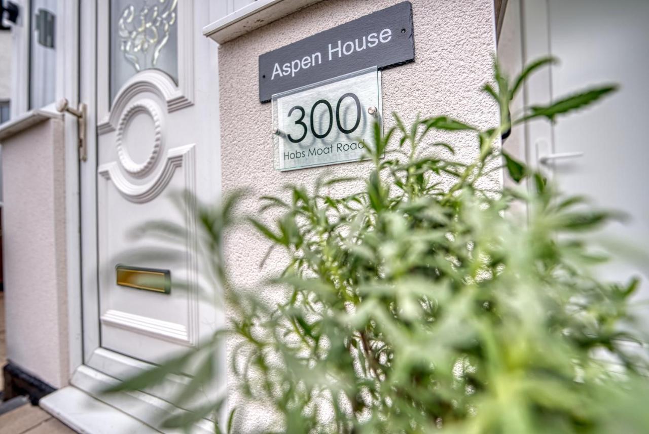 Stylish House - B'Ham Airport And Nec, Jlr Solihull, Business & Leisure Stays - Aspen House Dış mekan fotoğraf
